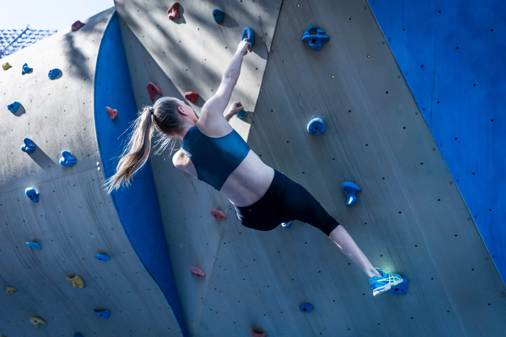 Kandi holds and volumes | Cronico indoor climbing facility